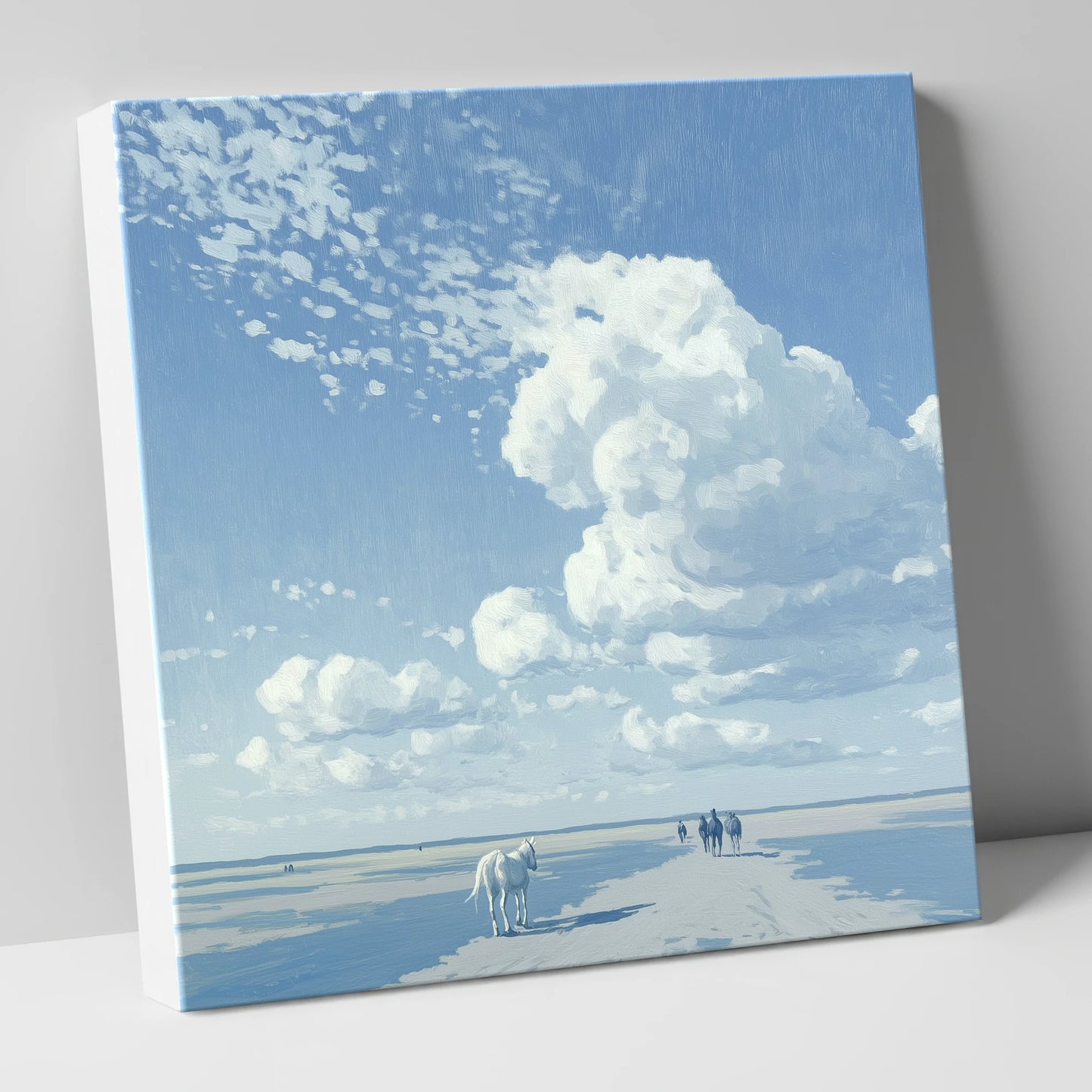 Beneath Endless Skies horse landscape canvas wall art