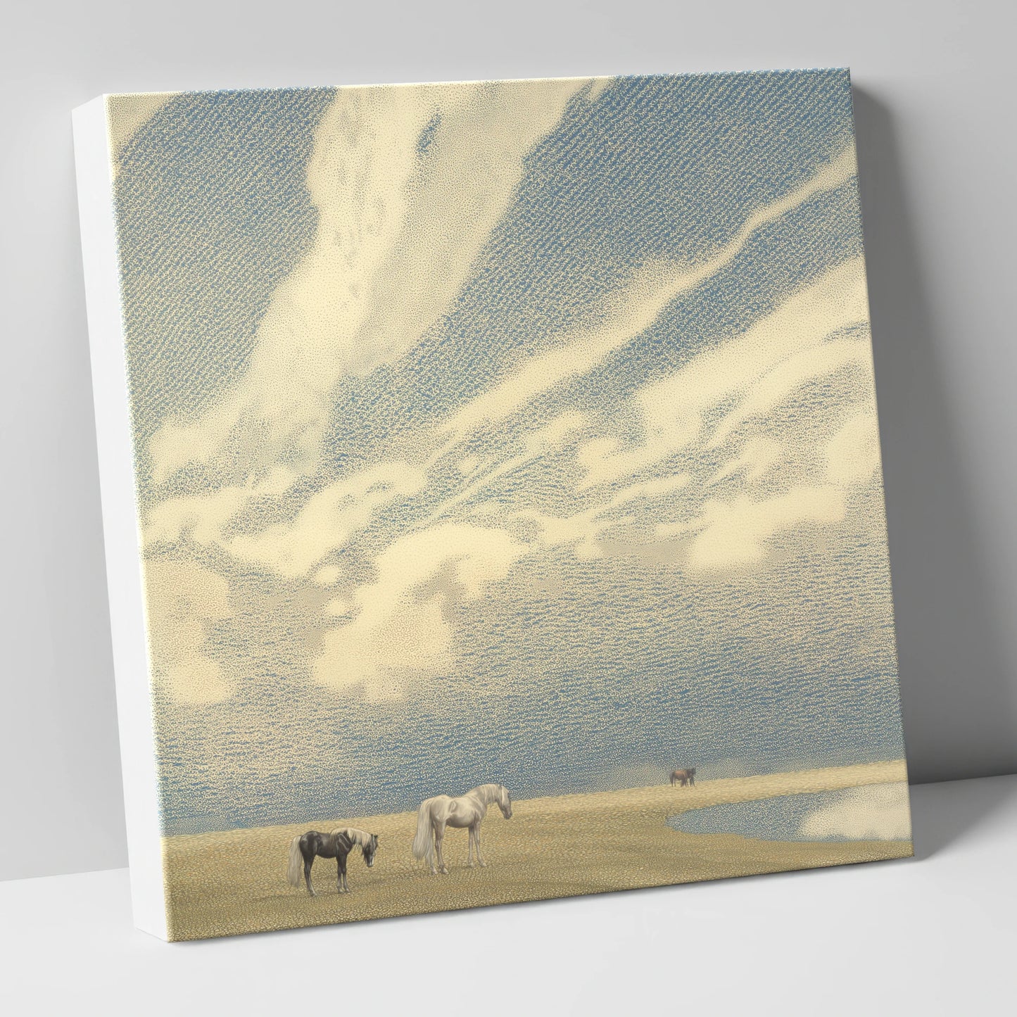 Sweeping Skies horse landscape canvas wall art