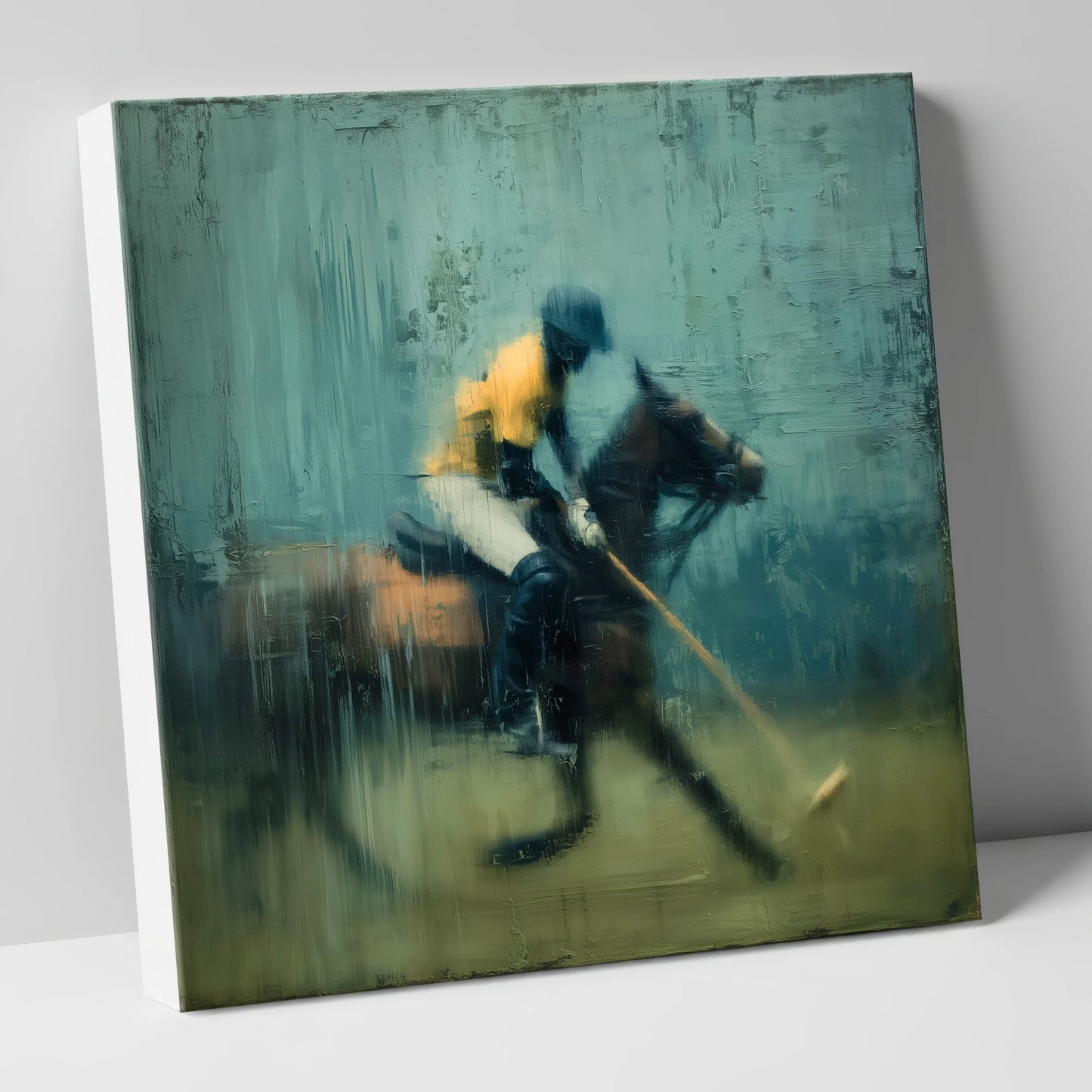 The Final Chukka polo horse canvas wall art