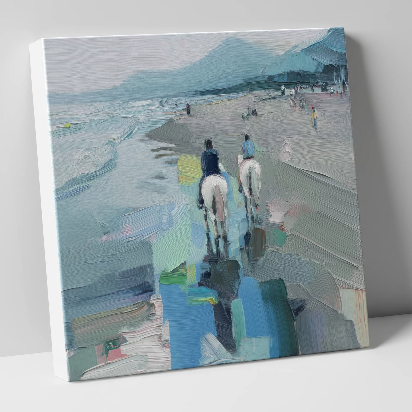 Shoreline Hack horse landscape canvas wall art