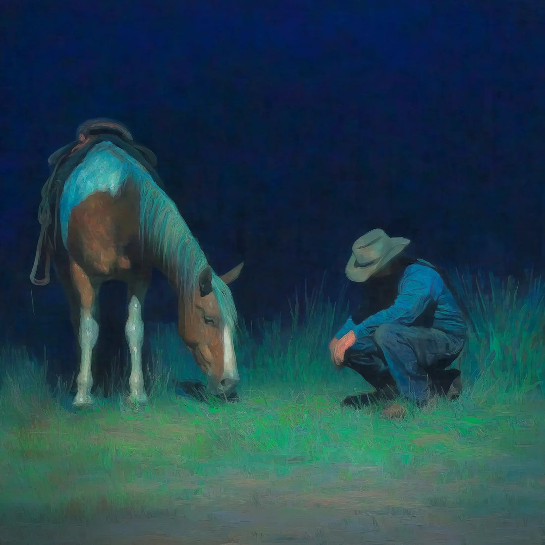 The Blue Hour: Exploring the Nocturnal Equestrian World of Raymond Shaw