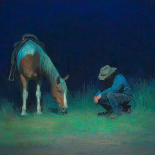 The Blue Hour: Exploring the Nocturnal Equestrian World of Raymond Shaw