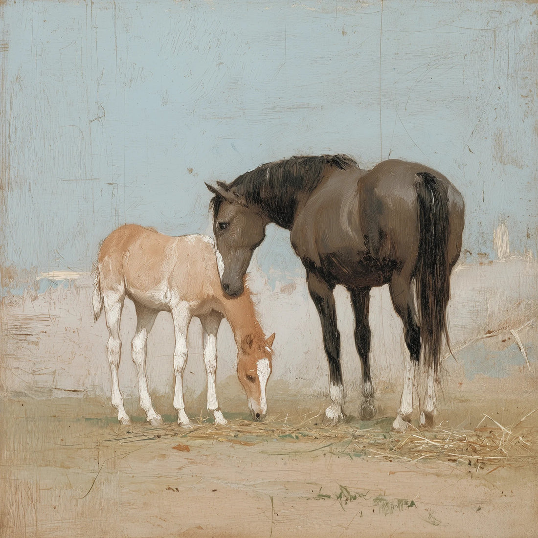 From Foaling Box to First Canter: The Bond Between Mare and Foal
