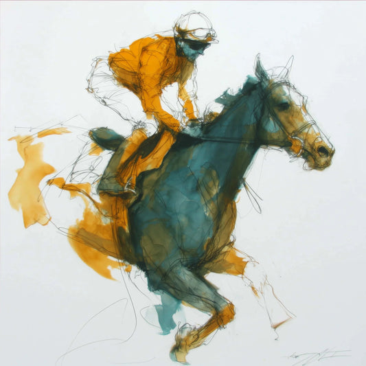 Dynamic Momentum: The Equestrian Expressionism of Elliot Caldwell