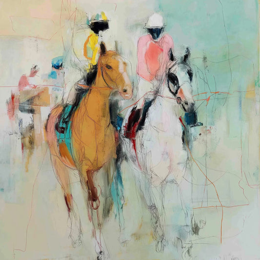 Fluid Lines and Vivid Hues: The Equestrian Expressionism of Antonia Blythe