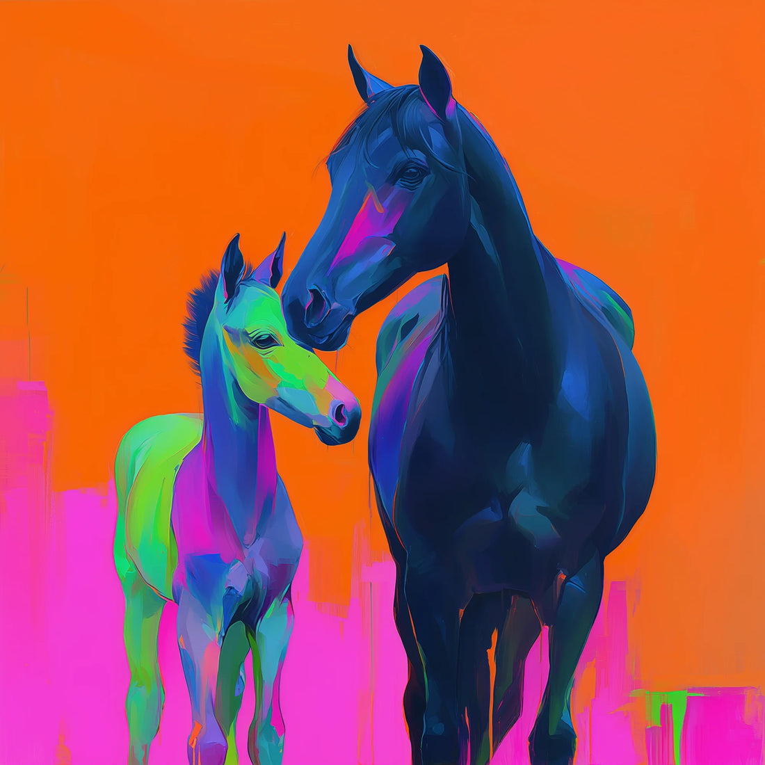 The First Bond: Exploring the Mare & Foal Art Collection