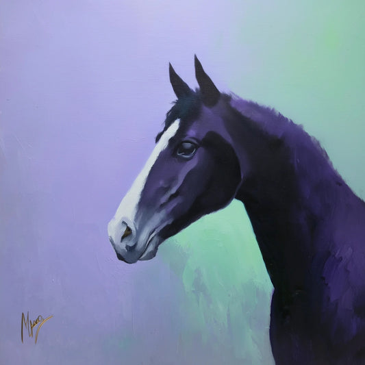 How to Make a Room Feel More Expensive With One Strong Piece of Horse Art