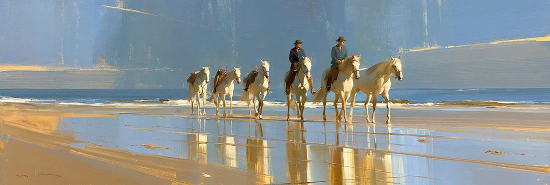 Mastering the Space: A Guide to Hanging Panoramic Equestrian Art