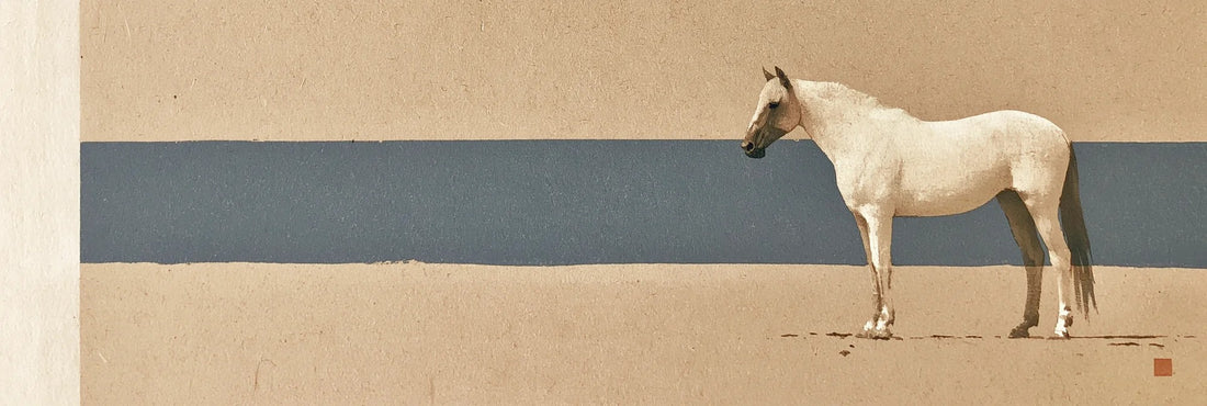 How to Style Abstract Horse Art in Modern Interiors