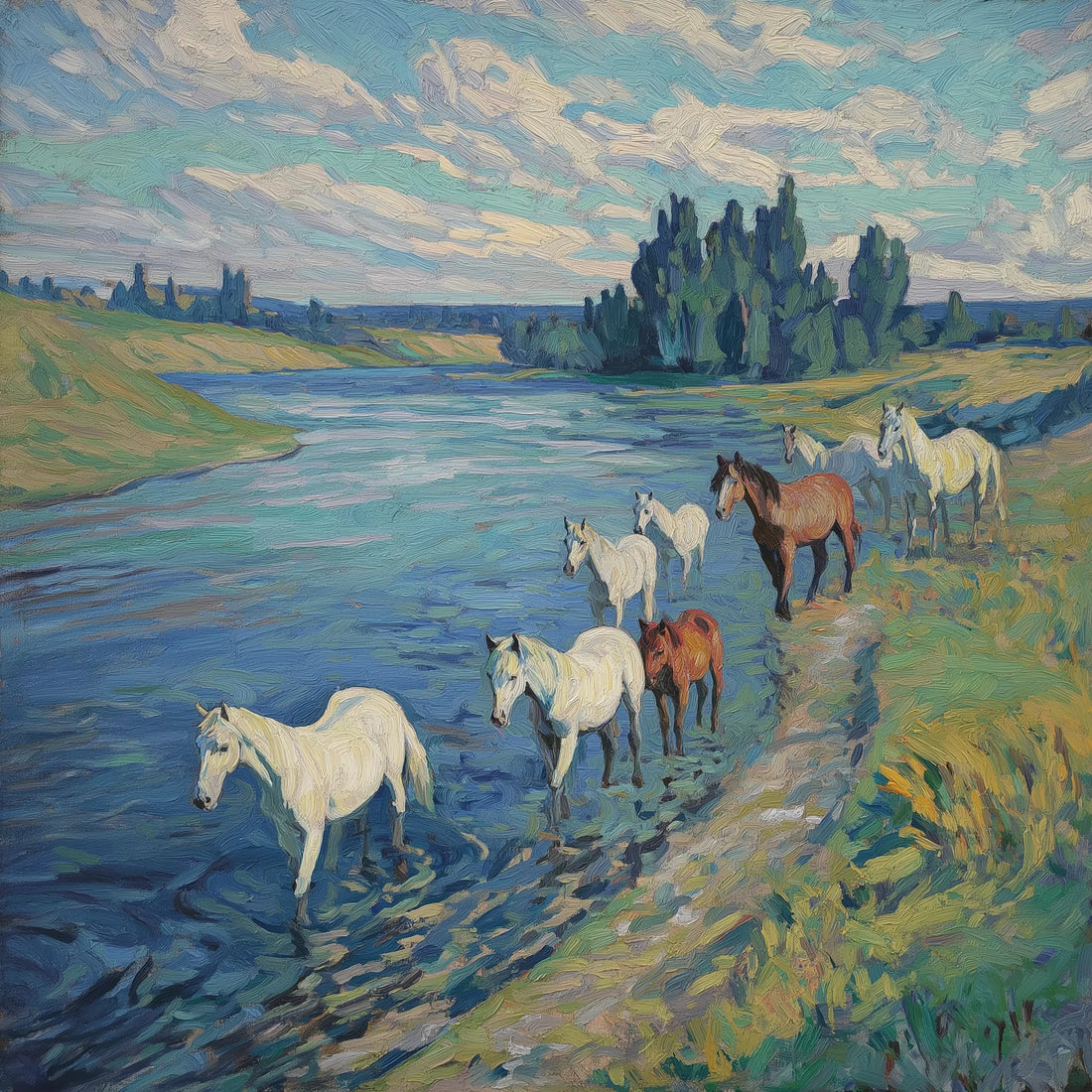 Bold Strokes and Big Skies: The Equestrian Art of Edgar Whitmore