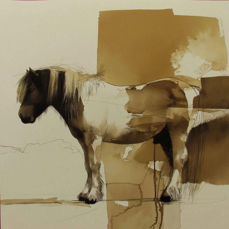 Shetland Pony Wall Art