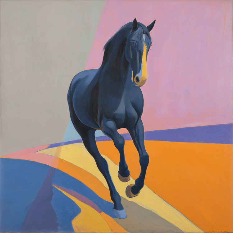 Friesian Horse Wall Art