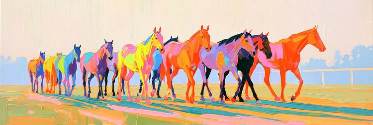 Abstract Horse Art
