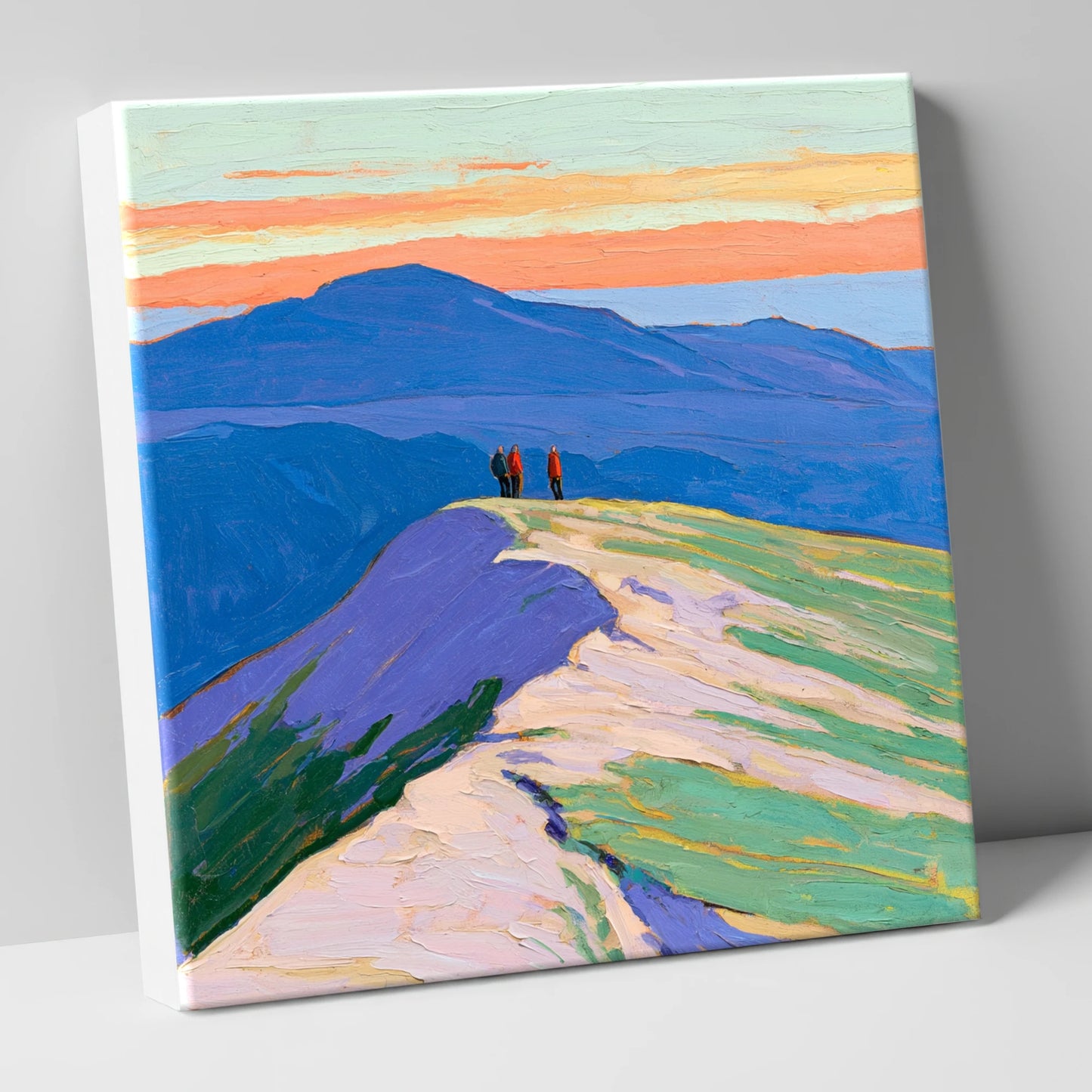 Hilltop Horizon horse landscape canvas wall art