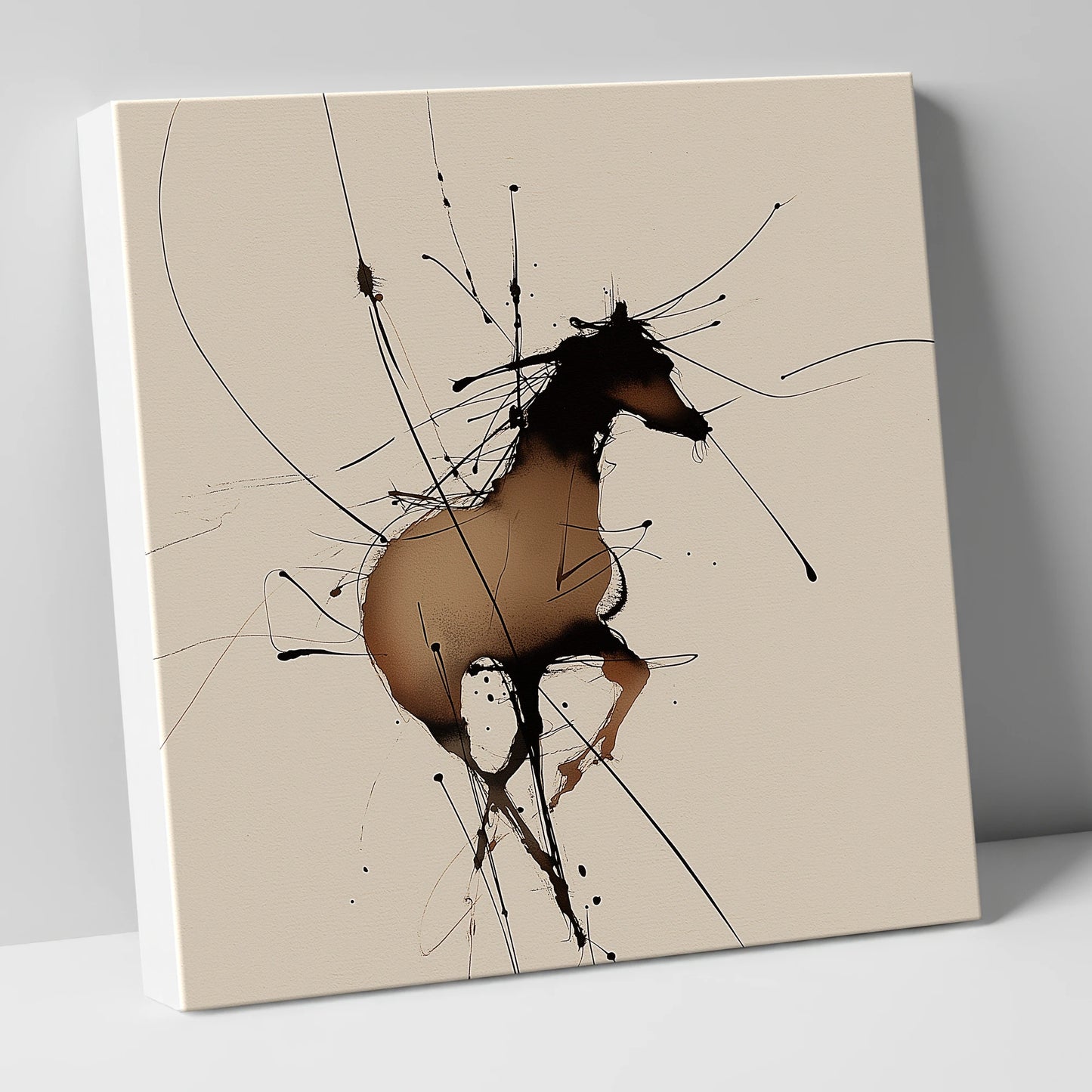 Kinetic Equine Spirit wild horses canvas wall art