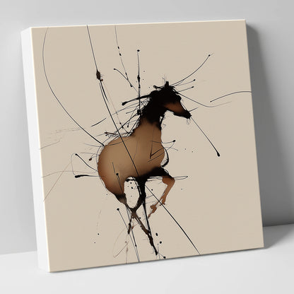 Kinetic Equine Spirit wild horses canvas wall art