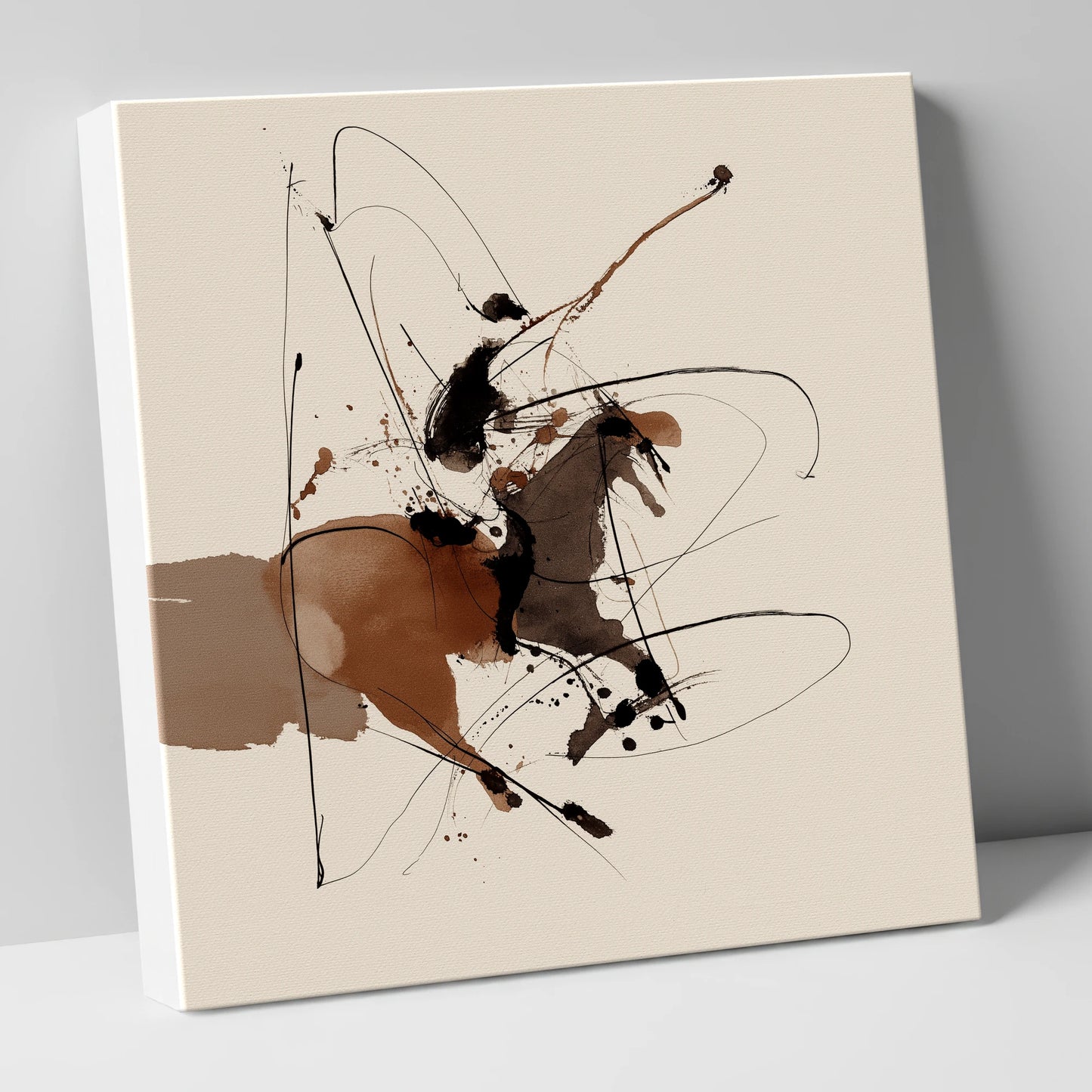 Untamed Ink Equine horse portrait canvas wall art