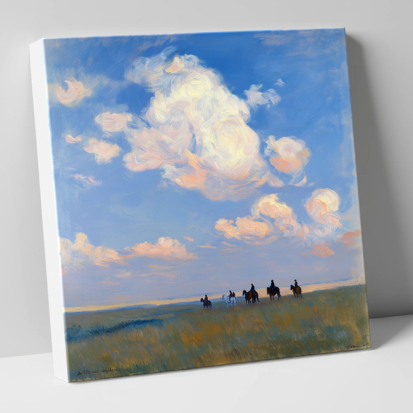 Endless Horizon Hack horse landscape canvas wall art