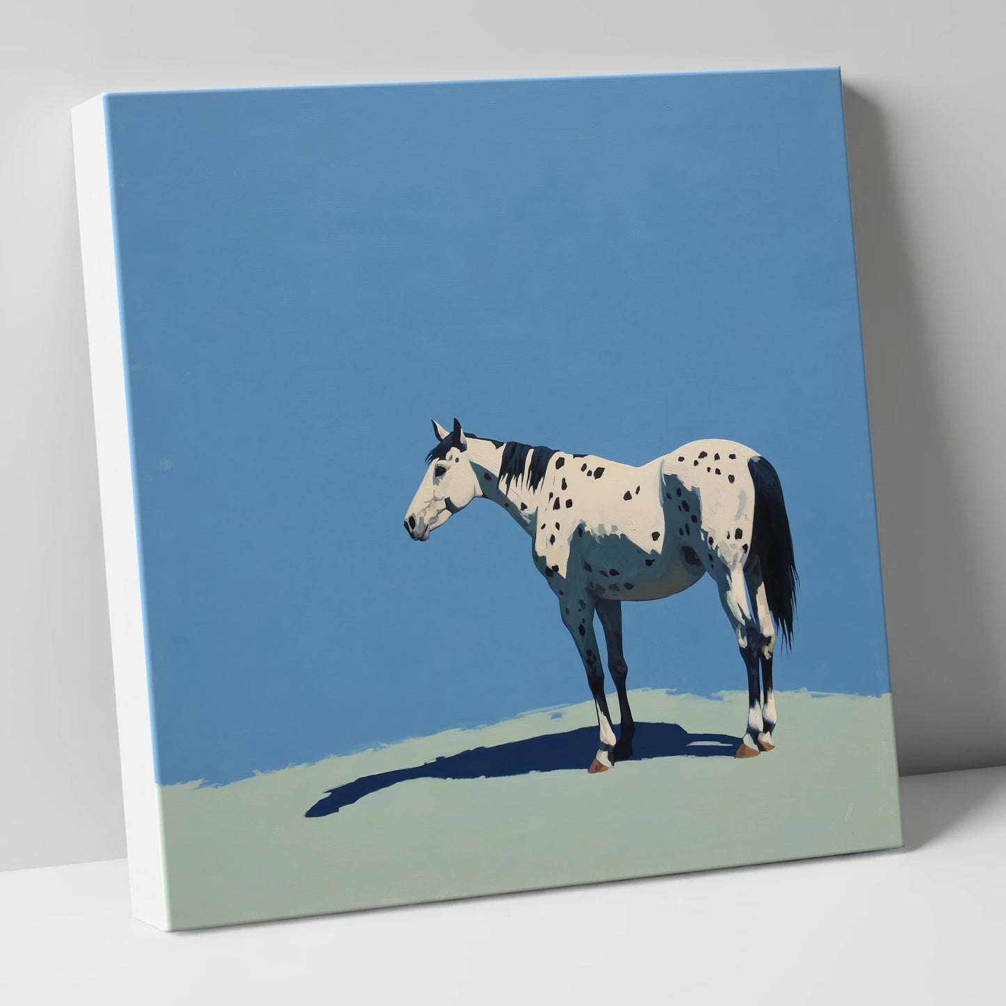 Appaloosa Under Azure Skies horse breed canvas wall art