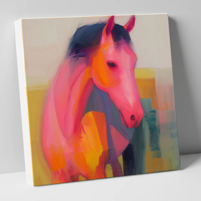 Vivid Equine Spirit horse breed canvas wall art