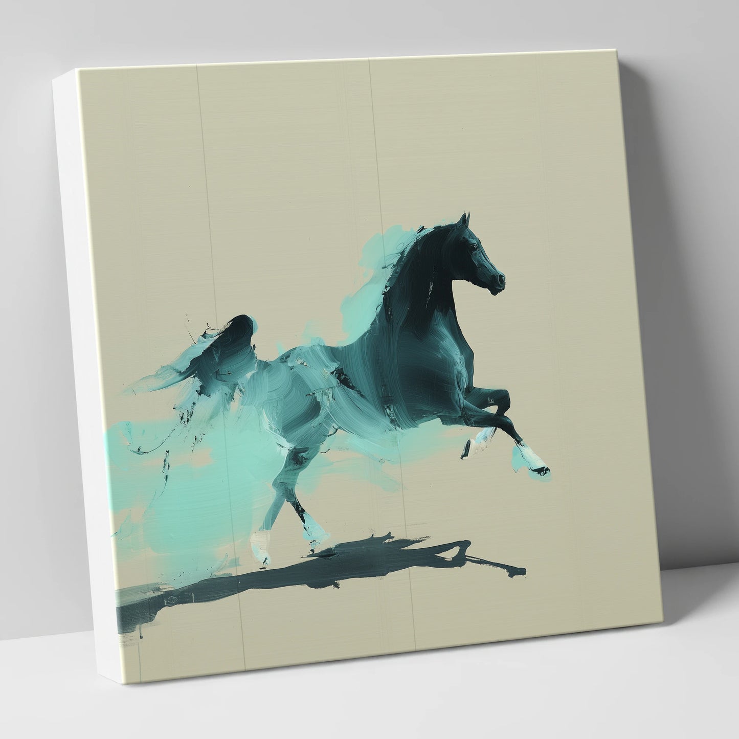 Vivid Arabian Energy horse breed canvas wall art