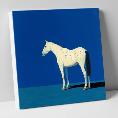 The Minimalist Appaloosa horse breed canvas wall art