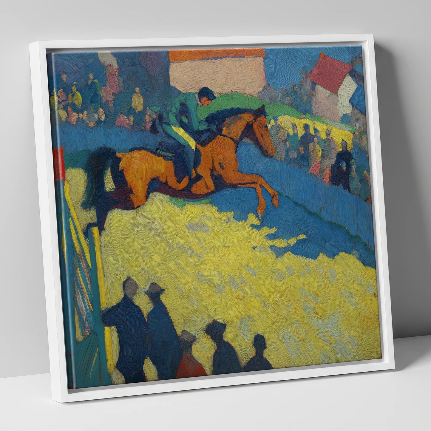 Vibrant Ascent - Canvas White