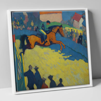 Vibrant Ascent - Canvas White