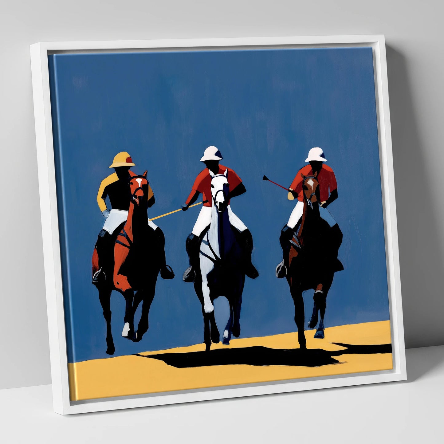 High Goal Charge - Canvas White