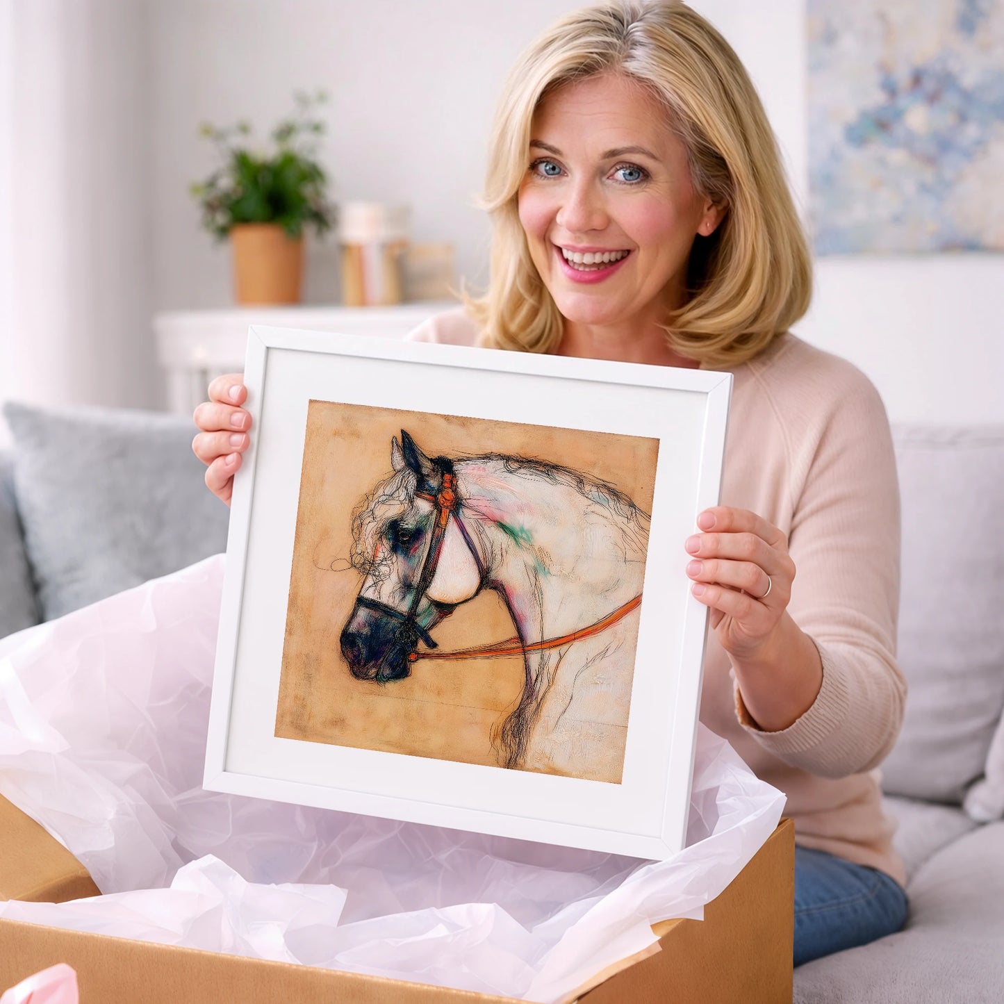 The Iberian Soul - horse breed art gift idea for horse lovers