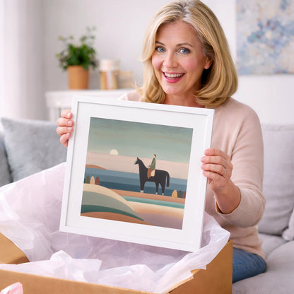 Tranquil Beach Hack - beach horse art gift idea for horse lovers