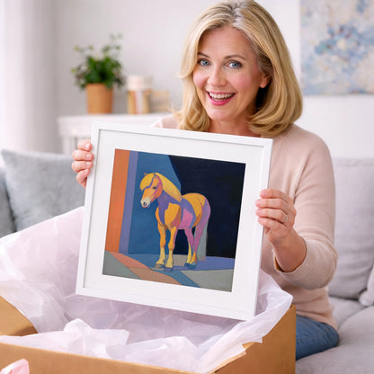 Radiant Golden Pony - horse breed art gift idea for horse lovers