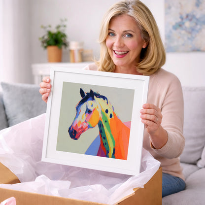Vibrant Appaloosa Spirit - horse breed art gift idea for horse lovers