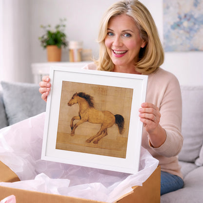 Classical Equine Study - horse portrait art gift idea for horse lovers