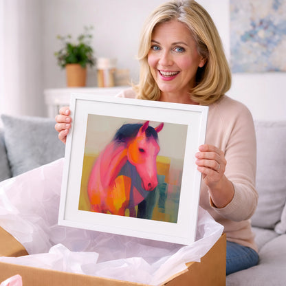 Vivid Equine Spirit - horse breed art gift idea for horse lovers