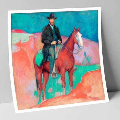 The Painted Frontier western horse art print