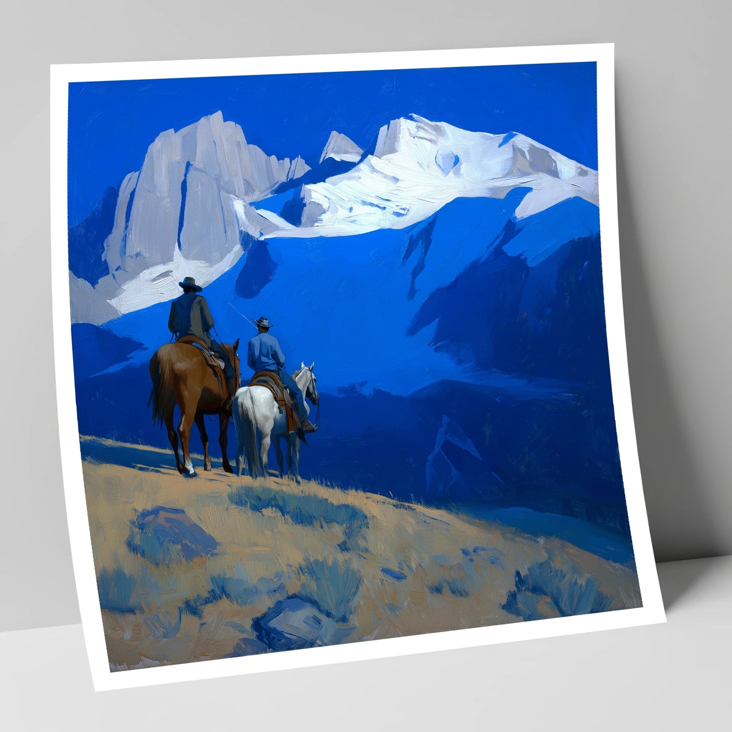 High Country Horizon horse landscape art print