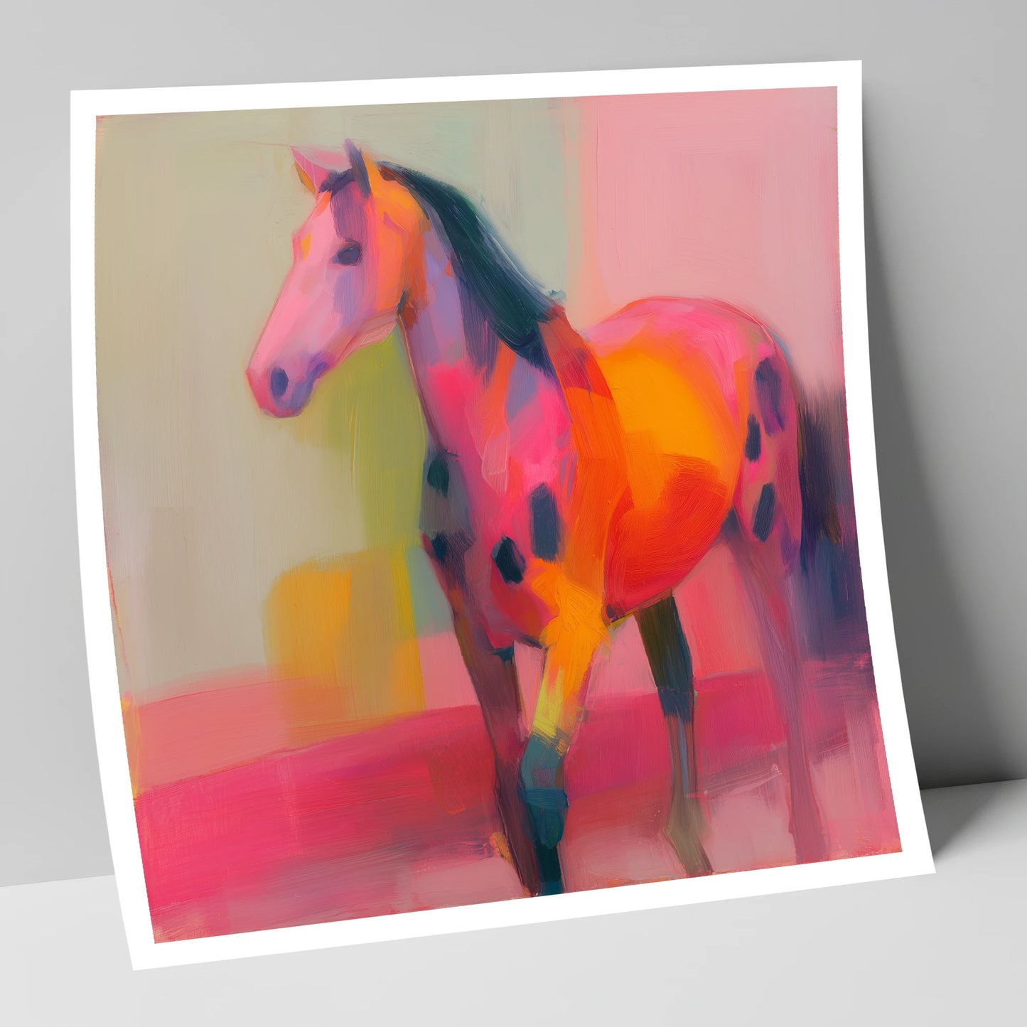 Vivid Appaloosa Spirit horse breed art print