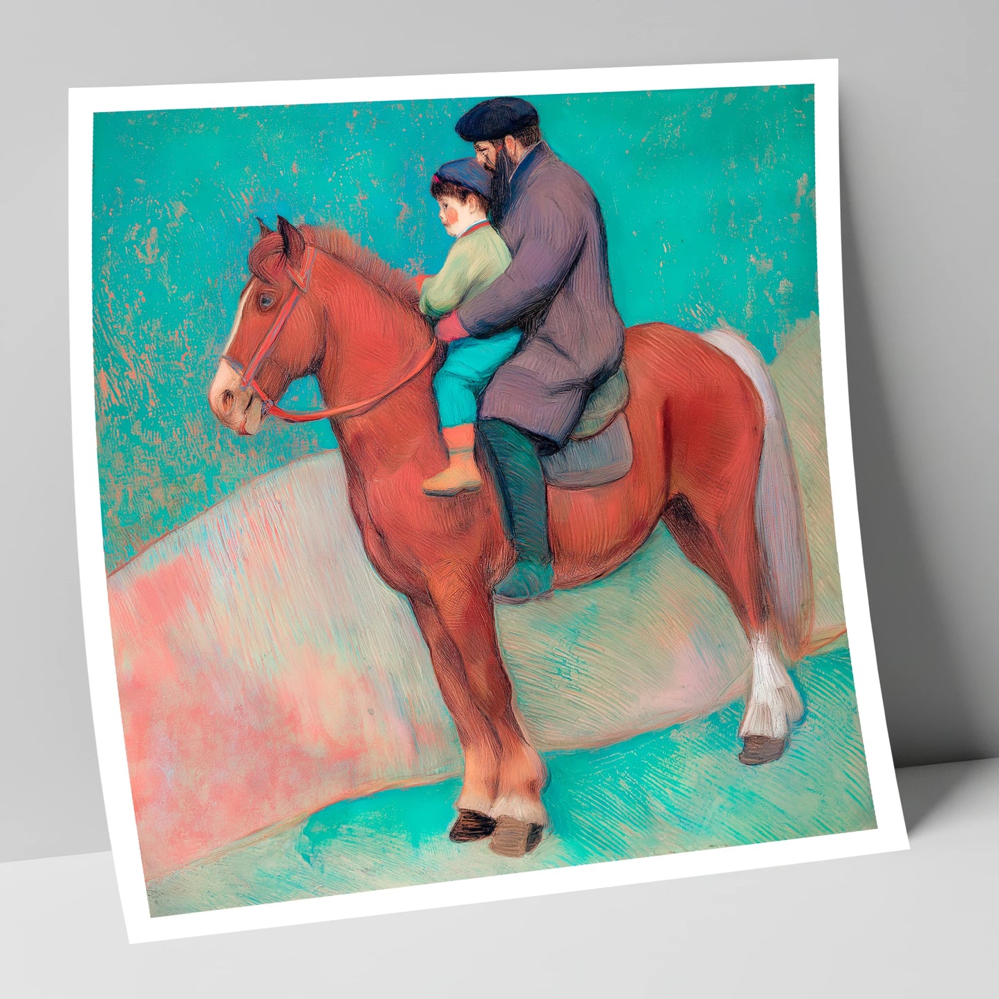 A Shared Journey horse & rider art print