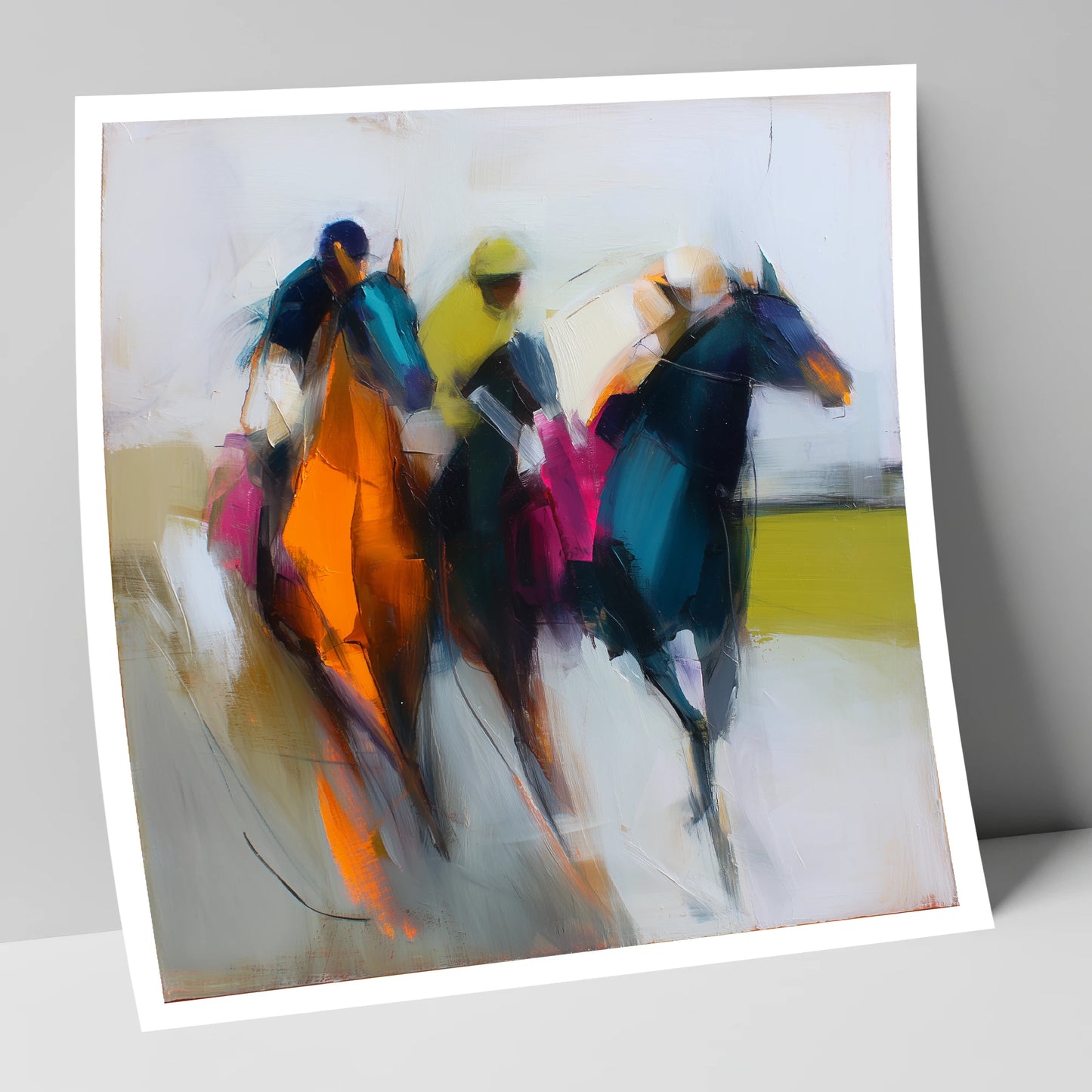 The Colour of Speed racing horse art print