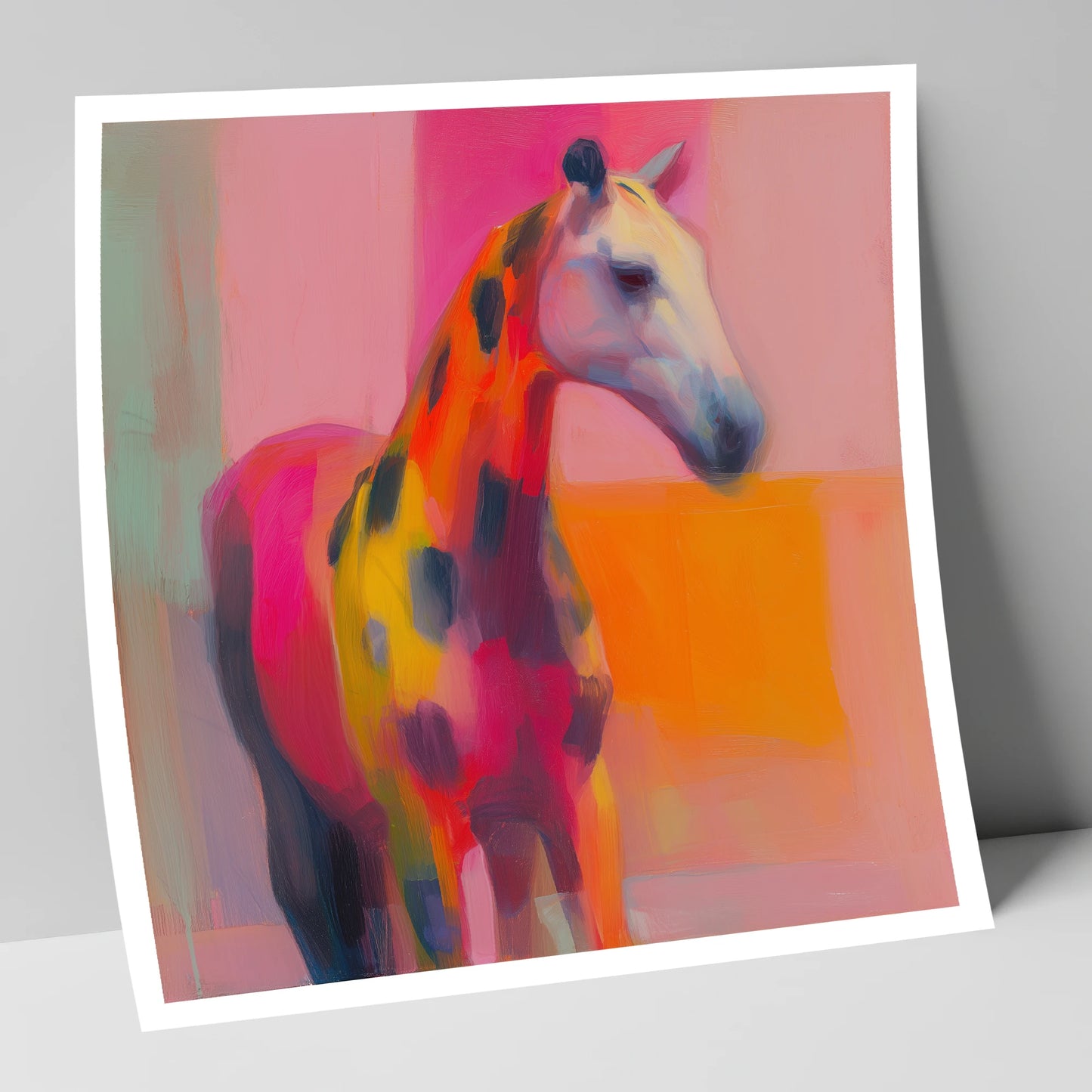 Radiant Appaloosa Profile horse breed art print