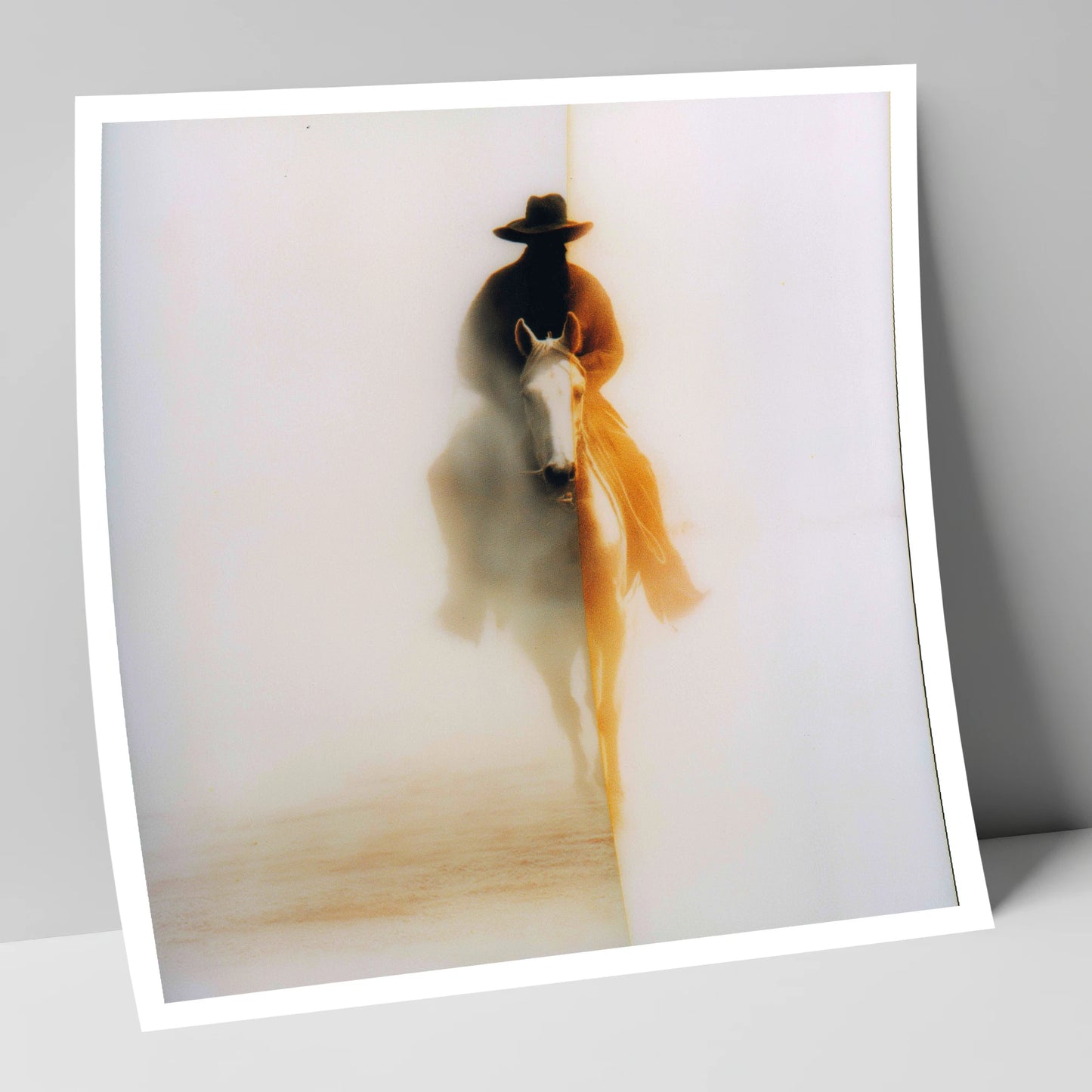 Western Mirage western horse art print
