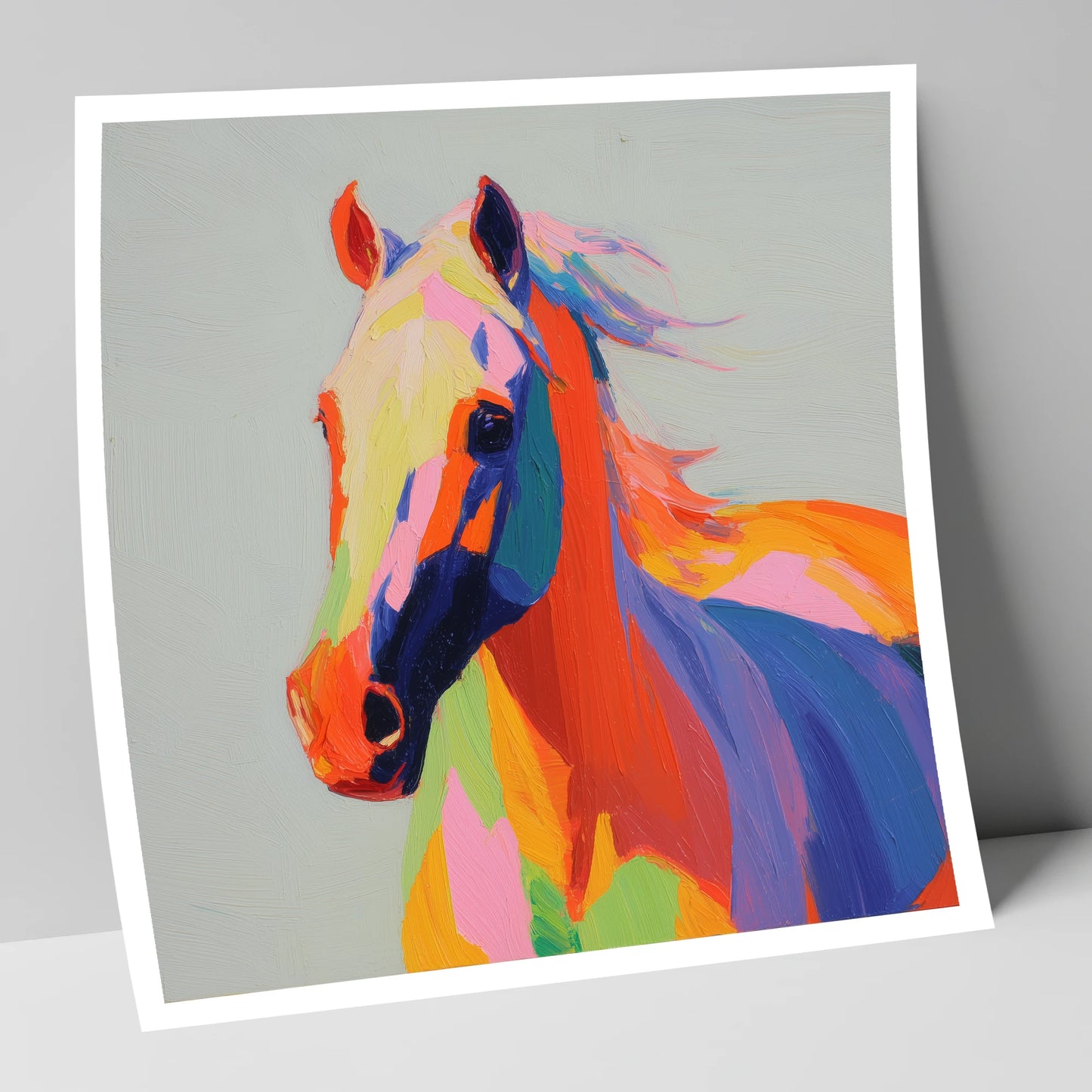 Vivid Equine Spirit horse breed art print