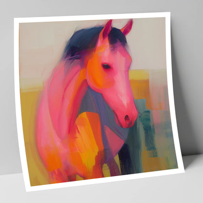 Vivid Equine Spirit horse breed art print