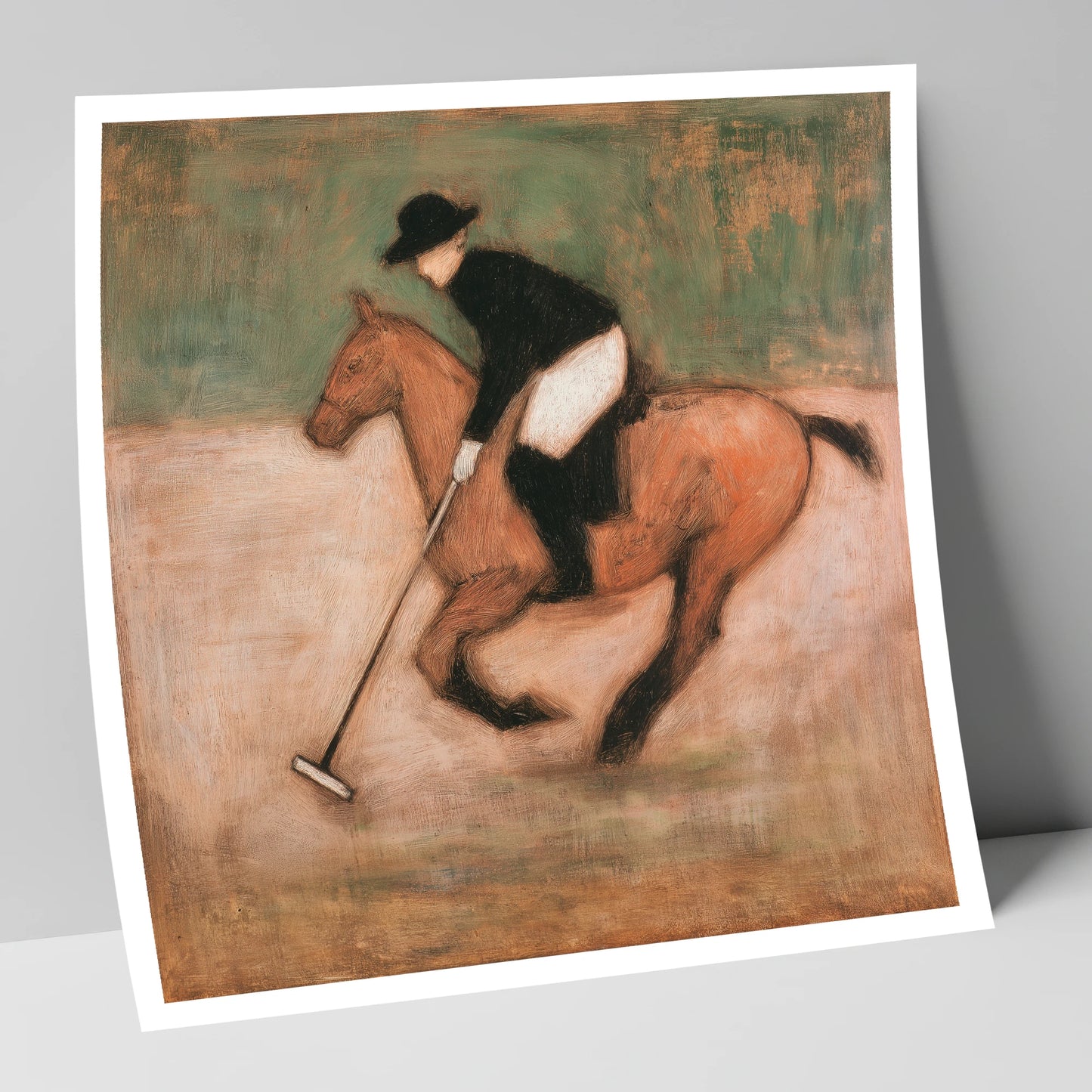 Polo at the Canter polo horse art print
