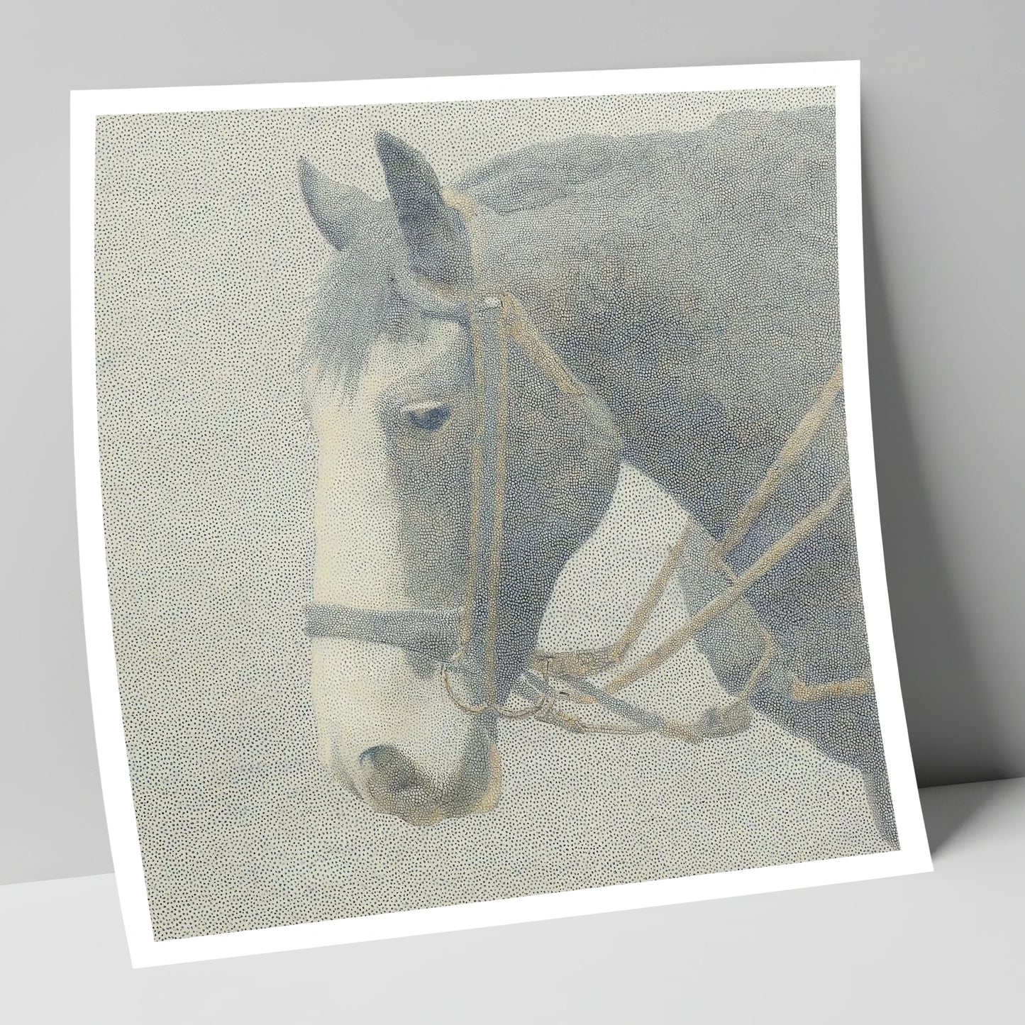 Steadfast Working Profile working horse art print