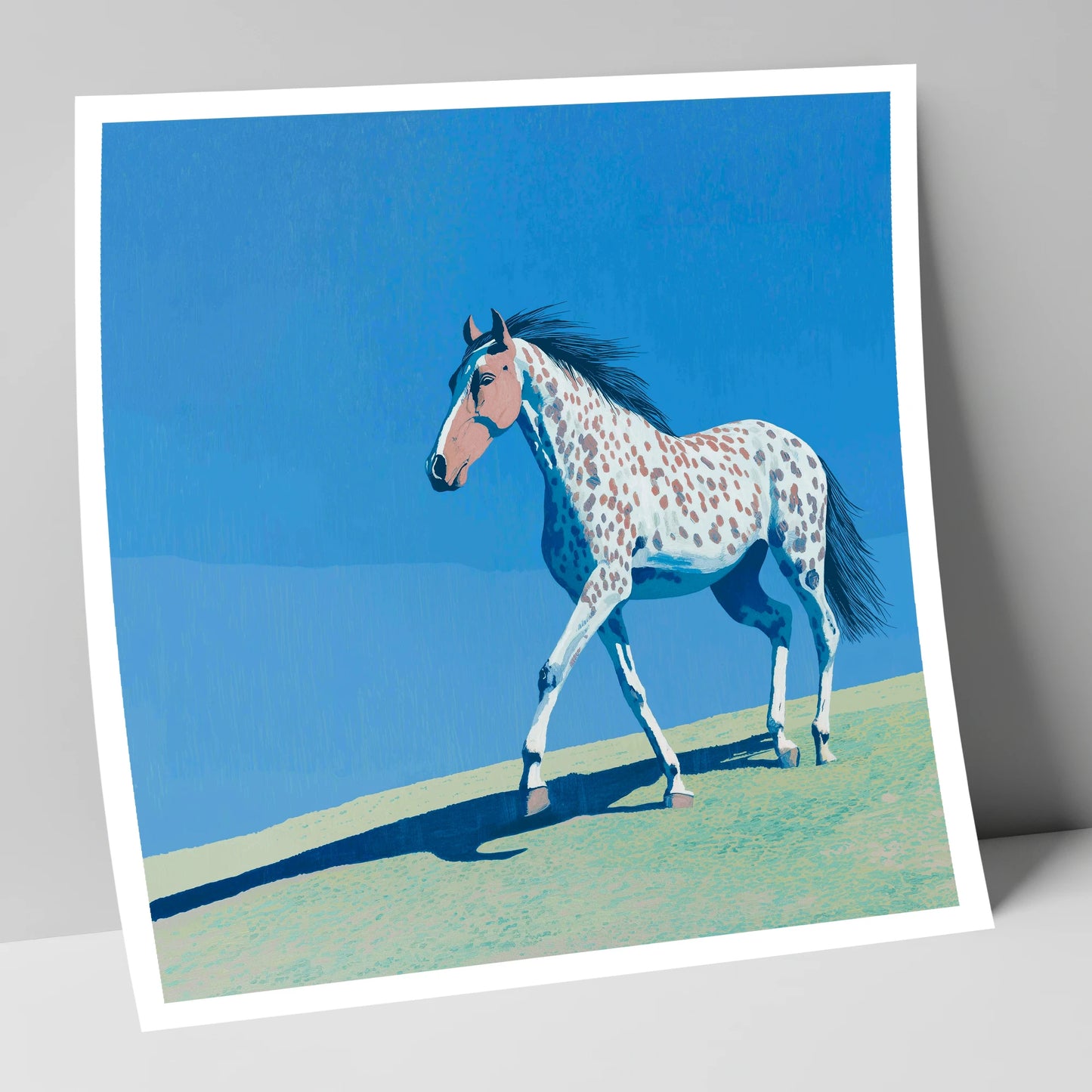 Appaloosa On The Ridge horse breed art print