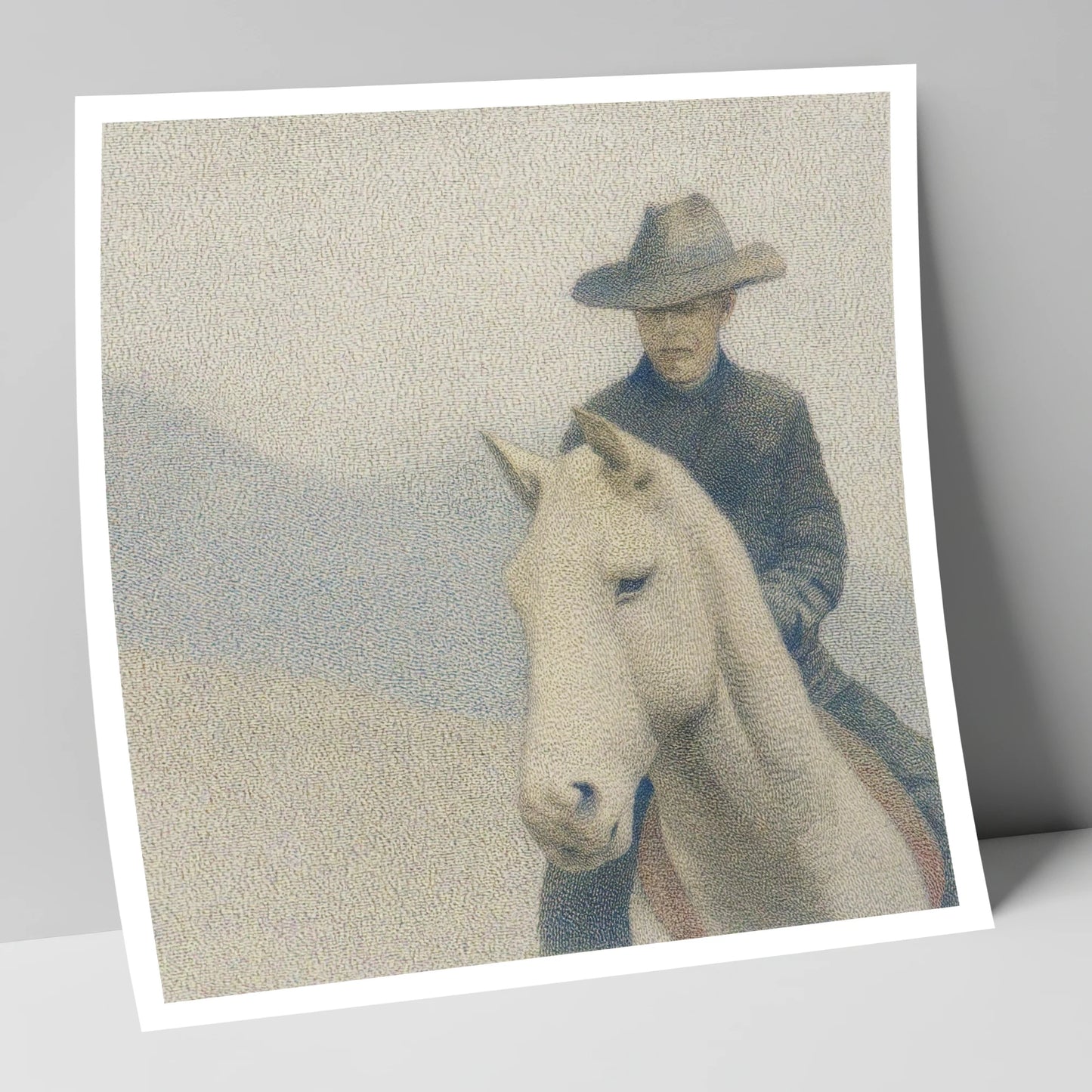 The Quiet Trail western horse art print