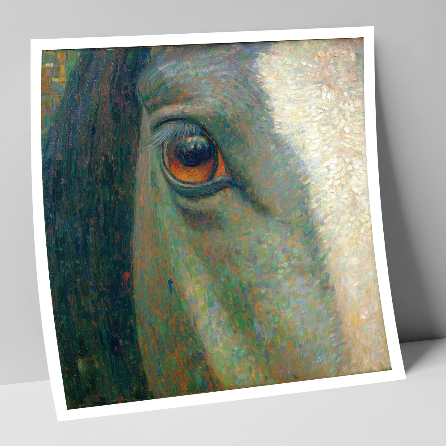 The Luminous Gaze horse portrait art print