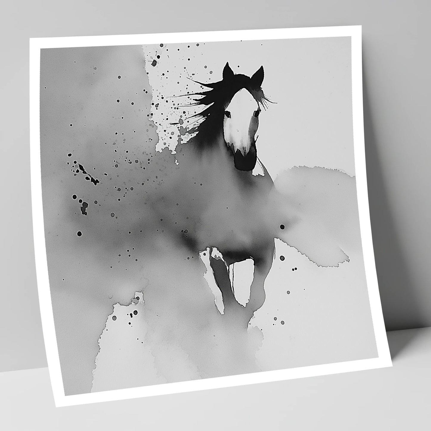 Emerging Spirit horse portrait art print